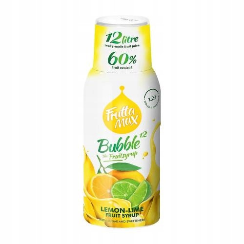  Sodastream Fruttamax Sirup 500 ml Zitrone-Limette