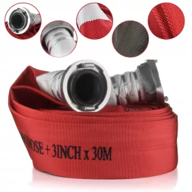 Feuerlöschschlauch-Sprinklerpumpe 3 Zoll 75 mm 30 m R