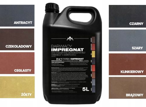 FARBIMPRÄGNAT, Farbe für BETONpflastersteine, 5L