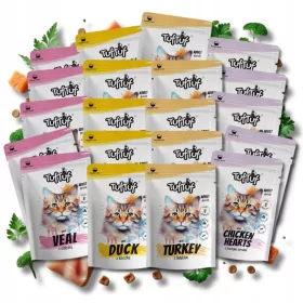    TUF TUF Beutel mit Frühstücksfleisch mit Ente für Katzen, 100 g