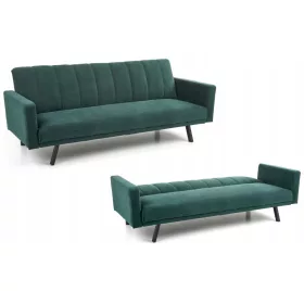  Halmar Armando Sofa 192 x 82 cm, Samt in Grüntönen