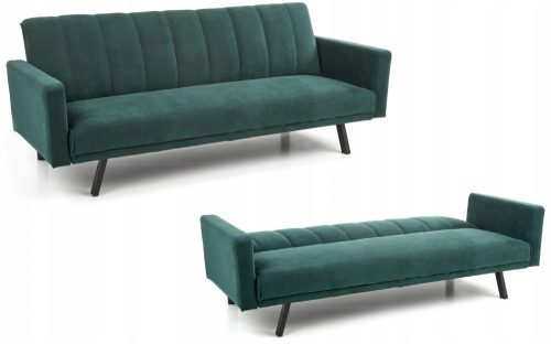  Halmar Armando Sofa 192 x 82 cm, Samt in Grüntönen