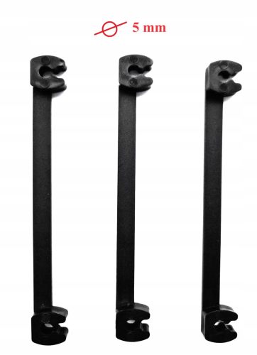  Pflanzenklammer schwarz 500 Stk.
