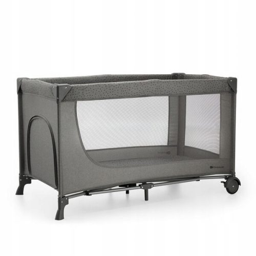  Kinderkraft Reisebett 65 x 126 cm in den Farben Grau und Silber