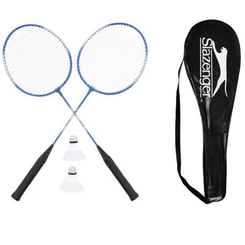 Slazenger 620715 Schlägerset mit Federball