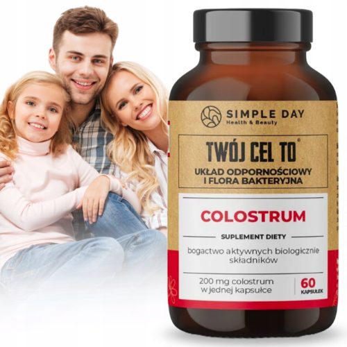 Colostrum 400mg Kapseln für Immunsystem und strahlende Haut - 60 Stück