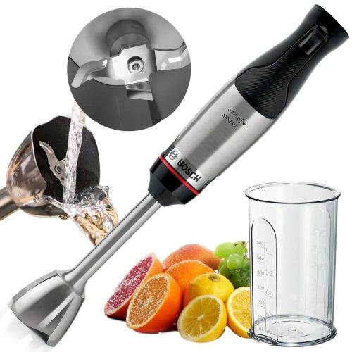 Bosch MSM6M610 Stabmixer 1000 W Silber/Grau