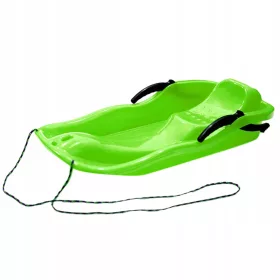  Robuster Snowboardschlitten mit verstellbarer Lenkung und Bremsen für Green