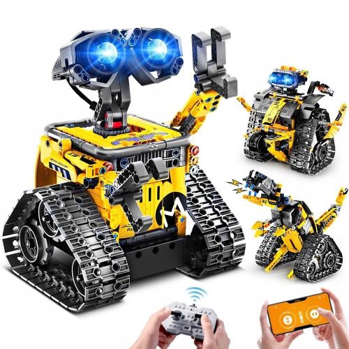 ROBOTER-BAUSTEIN-SET, SPIEL, PROGRAMMIERBARER ROBOTER, SPIELZEUG