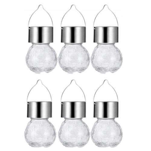  Gartenlampe LED SOLAR BALL GLS232P GLAS