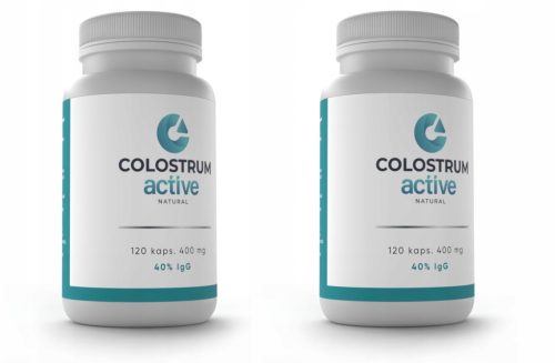 Colostrum Active Natural Kapseln Doppelpack - Natürliche Unterstützung Für Ihr Immunsystem