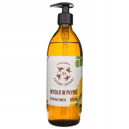  Four Starlings Zitrone und Minze 500 ml flüssige Handseife