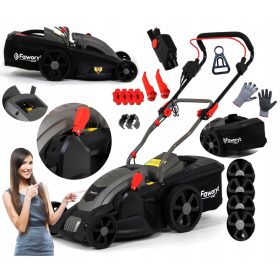  Favorite 1600 W Elektro-Rasenmäher, 40 Liter