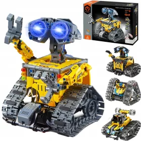    PROGRAMMIERBARER ROBOTER GROSSBAUSATZ APP UND FERNBEDIENUNG 4IN1