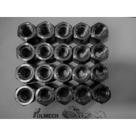 Trapezmutter Tr24x5 Stahl, Sechskant, VE 20 STK