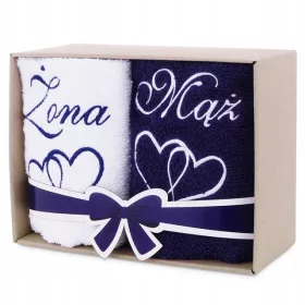    Set Handtücher, Handtücher, Hochzeitsgeschenk, Hochzeitstag des Mannes, 1–99, Hochzeitsmuster