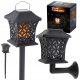  Solarlampe Ikonka 25 cm schwarz