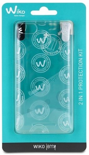  Wiko-Hülle für das Jerry-Modell + Displayfolie