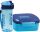  WASSERFLASCHE BackUP ungiftiges TRITAN 400 ml BPA-FREI blau