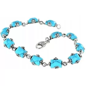  SCHÖNES SILBERNES KORALLENARMBAND, 925 SILBER