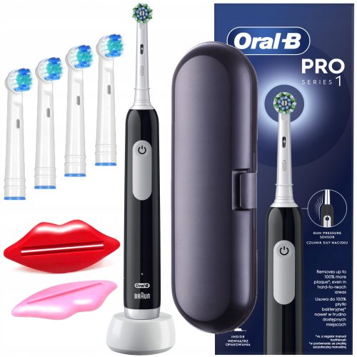  Elektrische Zahnbürste Oral-B Pro Series 1 + 3 weitere Produkte