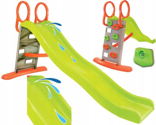 Rutsche zum Zusammenbauen, Wasser, freistehende Mochtoys 205 cm bis 50 kg