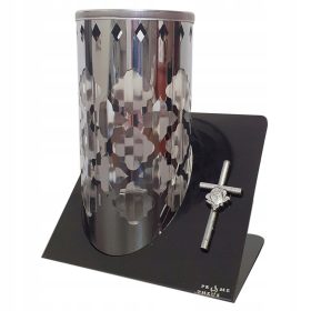  MODERNES STAHLGRAPH, KÜNSTLERISCHES METALLROHR