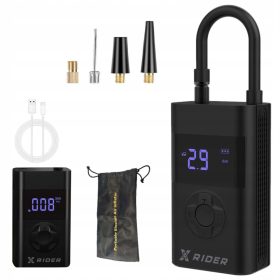    Elektropumpe Manta elektrische Fahrradpumpe Elektropumpe für Fahrradroller XR00AP01 schwarz