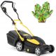  Lieblings-Elektro-Rasenmäher 1800 W 50 l + Hoegert Technik Selz Handschuhe Größe 8-S 1 Paar