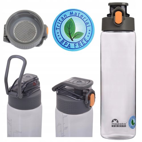  Tritan BPAfree Majestic Sport Wasserflasche 750 ml
