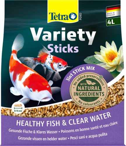  Tetra Pond Variety Sticks 3in1 Fischfutter 4l