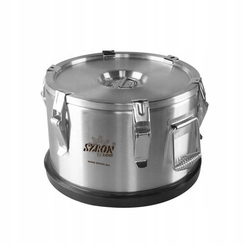 STAHLTHERMOS 10L FÜR SUPPEN, LEBENSMITTEL UND FLÜSSIGKEITEN, FROST WH3110
