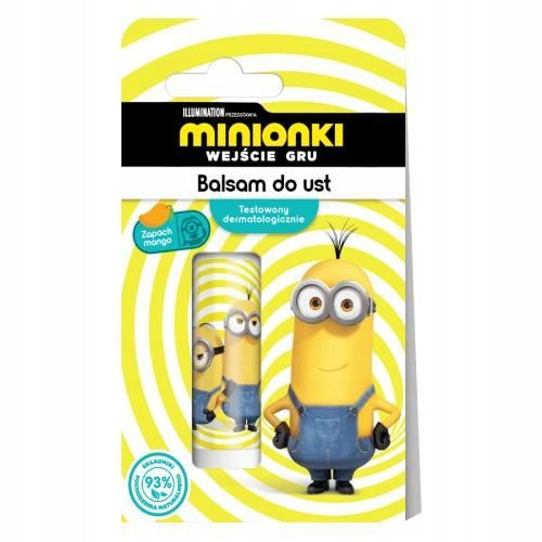  MINIONS LIPSTICK LIP BALM 4,4 g Mangoduft