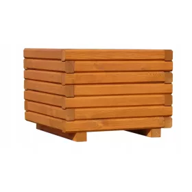    Art Studio Blumentopf 102 cm x 47 x 34 cm, Holz, Braun- und Beigetöne