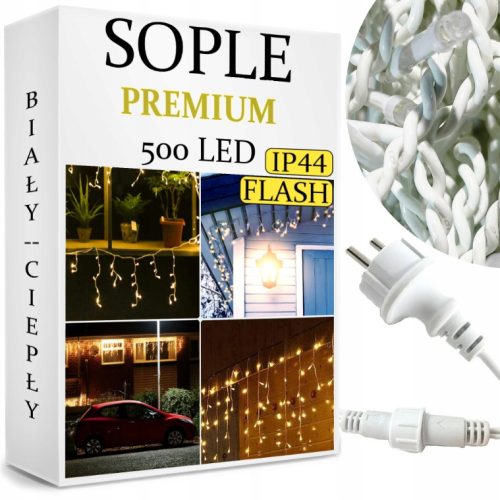  Dollo Weihnachtseiszapfen 301 Lichtervorhang – 500 Lichter