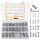SET INBUSSCHRAUBEN M2 M3 M4 M5 INBUSSCHRAUBENKAPPEN-SET 1225-tlg.