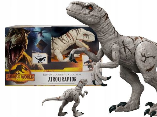  JURASSIC WORLD RIESIGER KOLOSSALER DINOSAURIER ATROCIRAPTOR 93 cm