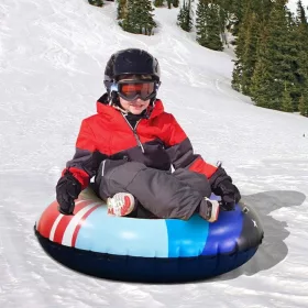    Snow-Tubes für Schlitten, langlebig, schleppbar mit Kindern und Erwachsenen im Winter