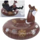  Schneeschlitten, aufblasbarer Schneeschlauch, Skischlauch mit Motiv