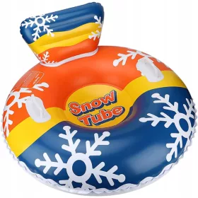    Aufblasbarer Schneeschlitten zum Skifahren, Schnee, PVC-Schlauch, Weihnachten