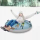  Aufblasbarer Schneeschlitten für Kinder und Erwachsene, mit Griffen, Schlauch