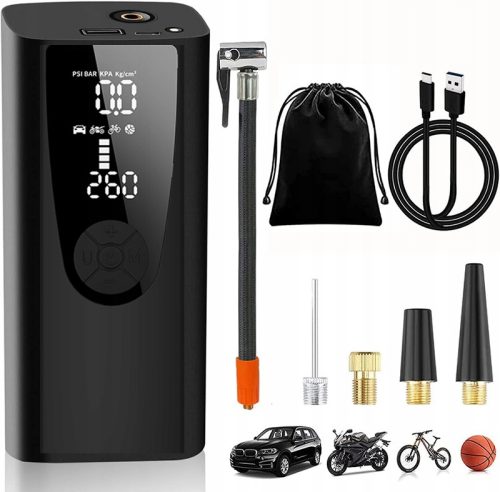  Elektropumpe P005-6000mAh-150psi schwarz