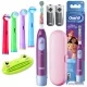  Oral-B Kids Princess Elektrische Zahnbürste mit Etui 3+