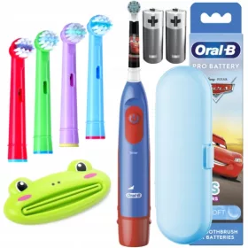  Oral-B Kids 3+ Auto-Elektrozahnbürsten-Set mit Etui