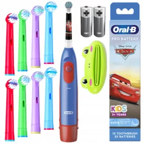 Oral-B Kids 3+ Elektrische Zahnbürste für Autos im Set