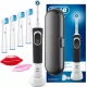  Oral-B D100 Vitality Cross Action Elektrische Zahnbürste schwarz + 3 weitere Produkte