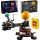  LEGO Technic 42179 Planet Erde und Mond im Orbit + LEGO Papiertüte 6315786 Gelb 24x8x18 cm