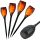  Blow Solarlampe, schwarz, 50,5 cm, 4 Stk.