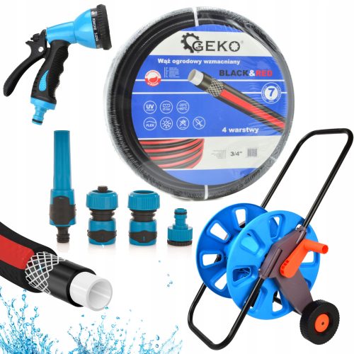  Geko Black&Red G73696 Gartenschlauch 3/4" 30m + 3 weitere Produkte