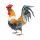  GARTENDEKO-FIGUR FÜR DEN GARTEN, GROSSER HAHN